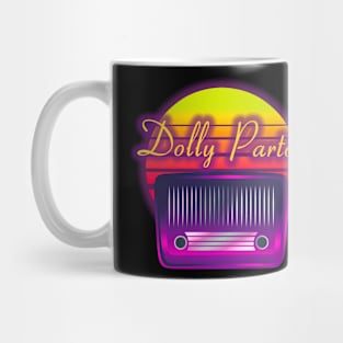 dolly parton retro Mug